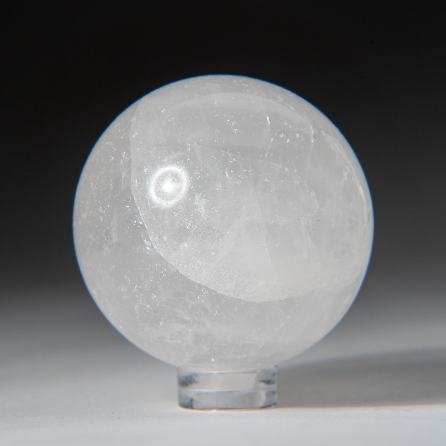 Genuine Polished Clear Quartz (1.5") Sphere