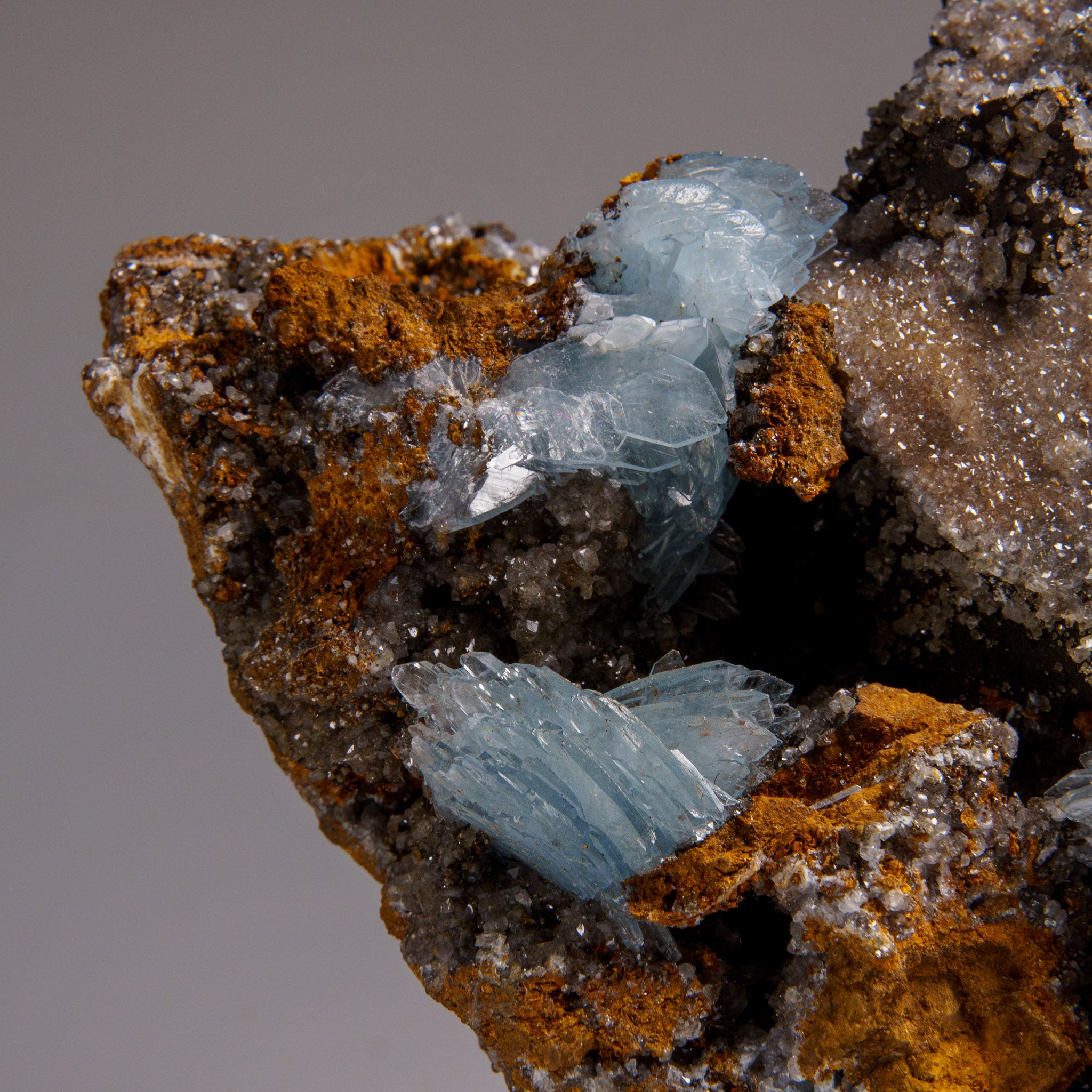 Barite from Jebel Ouichane, Sagangane, Nador Province, L'Oriental Region, Morocco