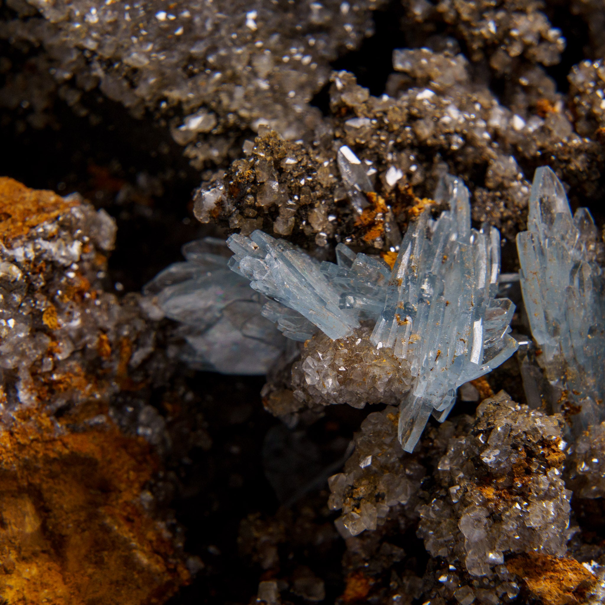 Barite from Jebel Ouichane, Sagangane, Nador Province, L'Oriental Region, Morocco