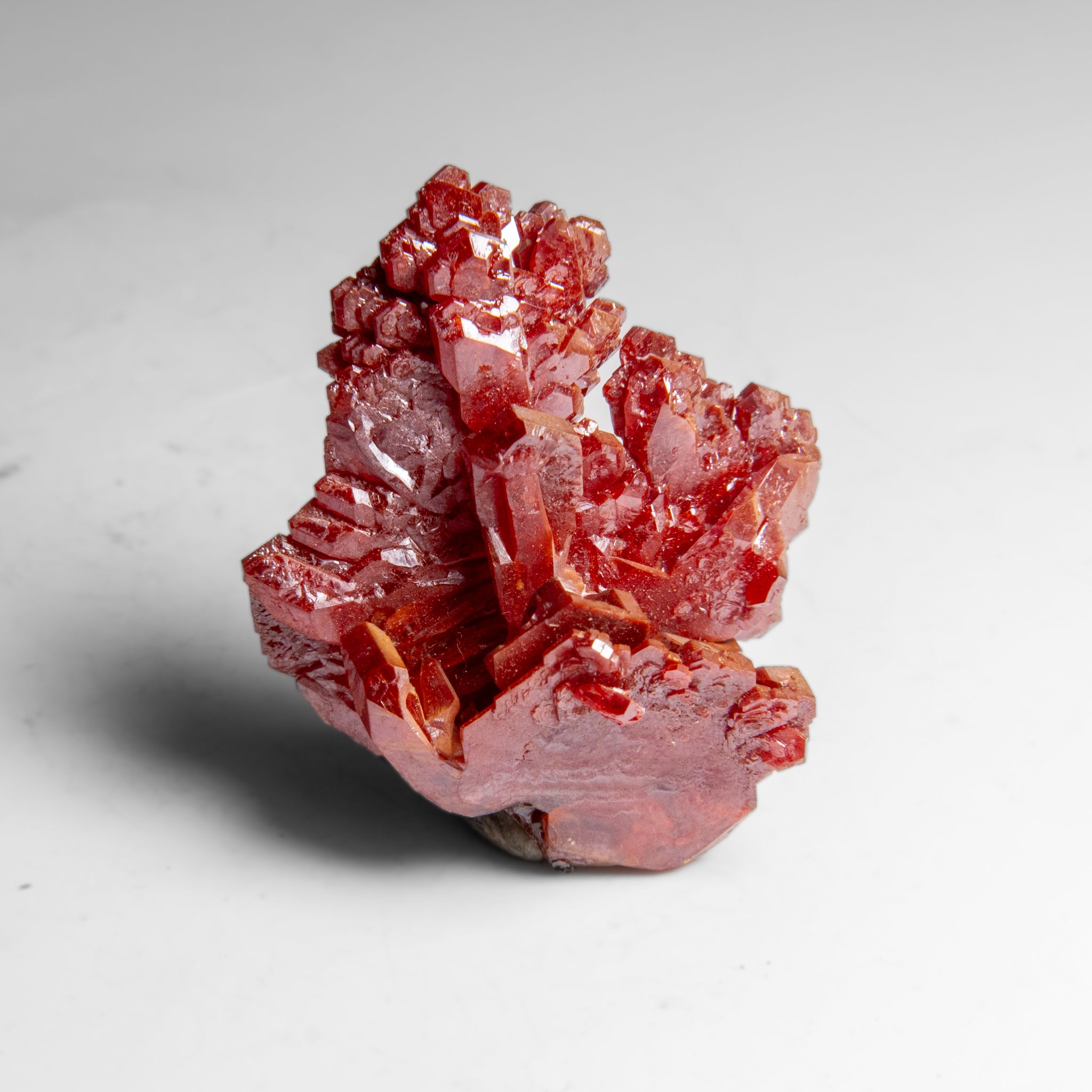 Vanadinite (Parallel Hoppered Growth) Crystal Cluster from Morocco (41.7 grams)