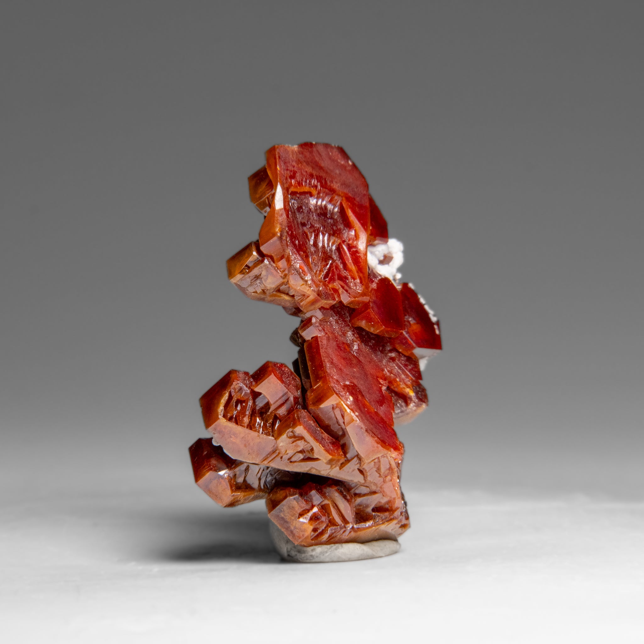 Vanadinite (Parallel Hoppered Growth) Crystal Cluster from Morocco (29.1 grams)