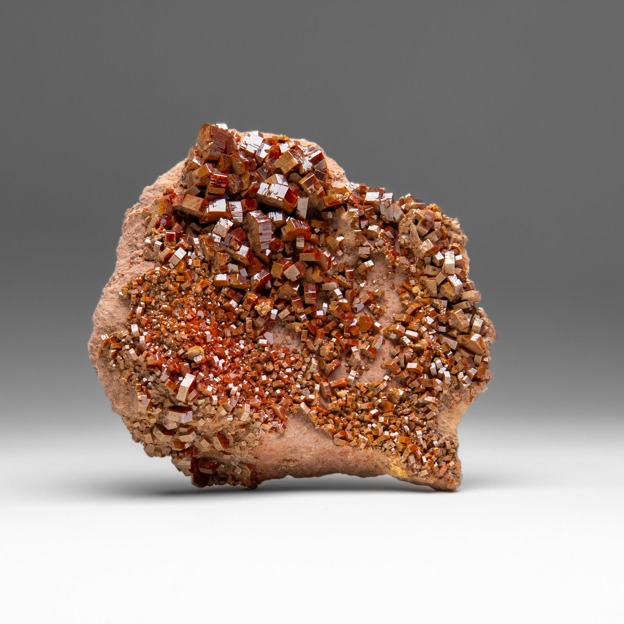 Vanadinite Crystal Cluster on Matrix from Morocco (2 lbs)