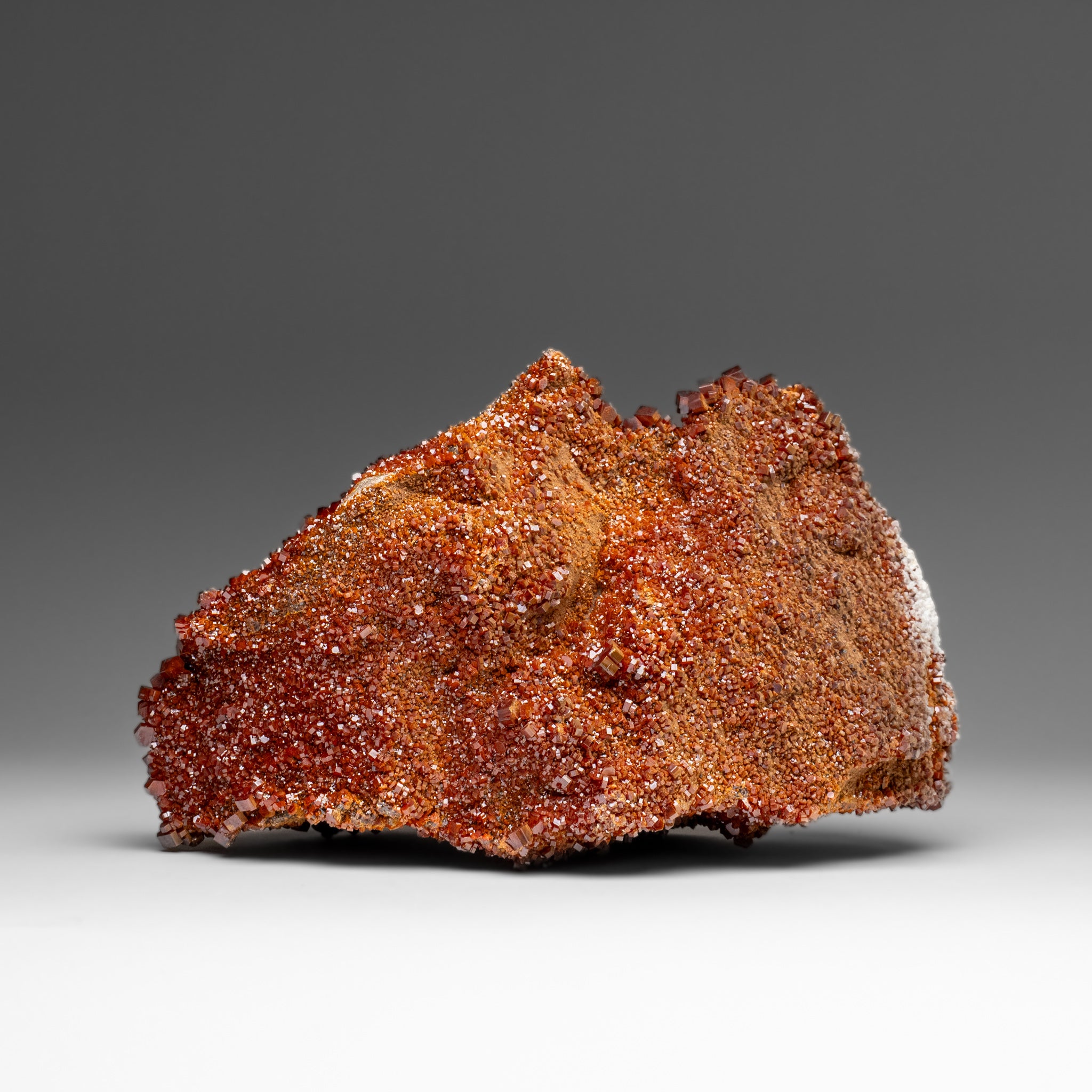 Vanadinite Crystal Cluster on Matrix from Morocco (7.5 lbs)