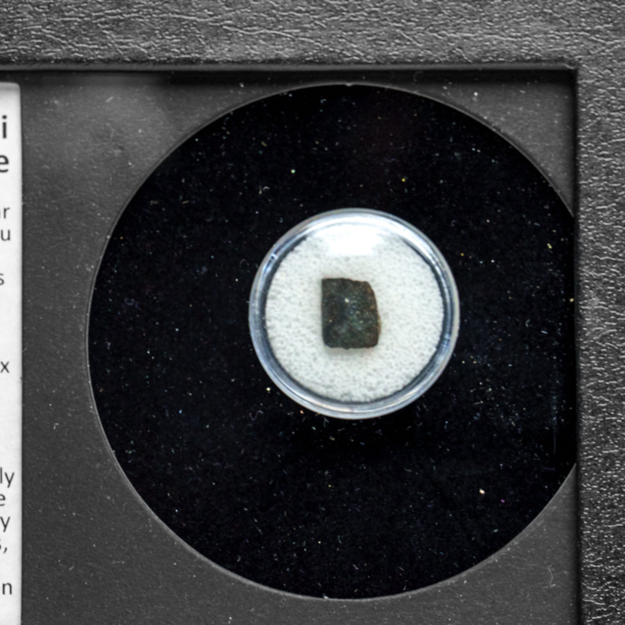 Rare Rumuruti (R3) Meteorite in Glass Display Box