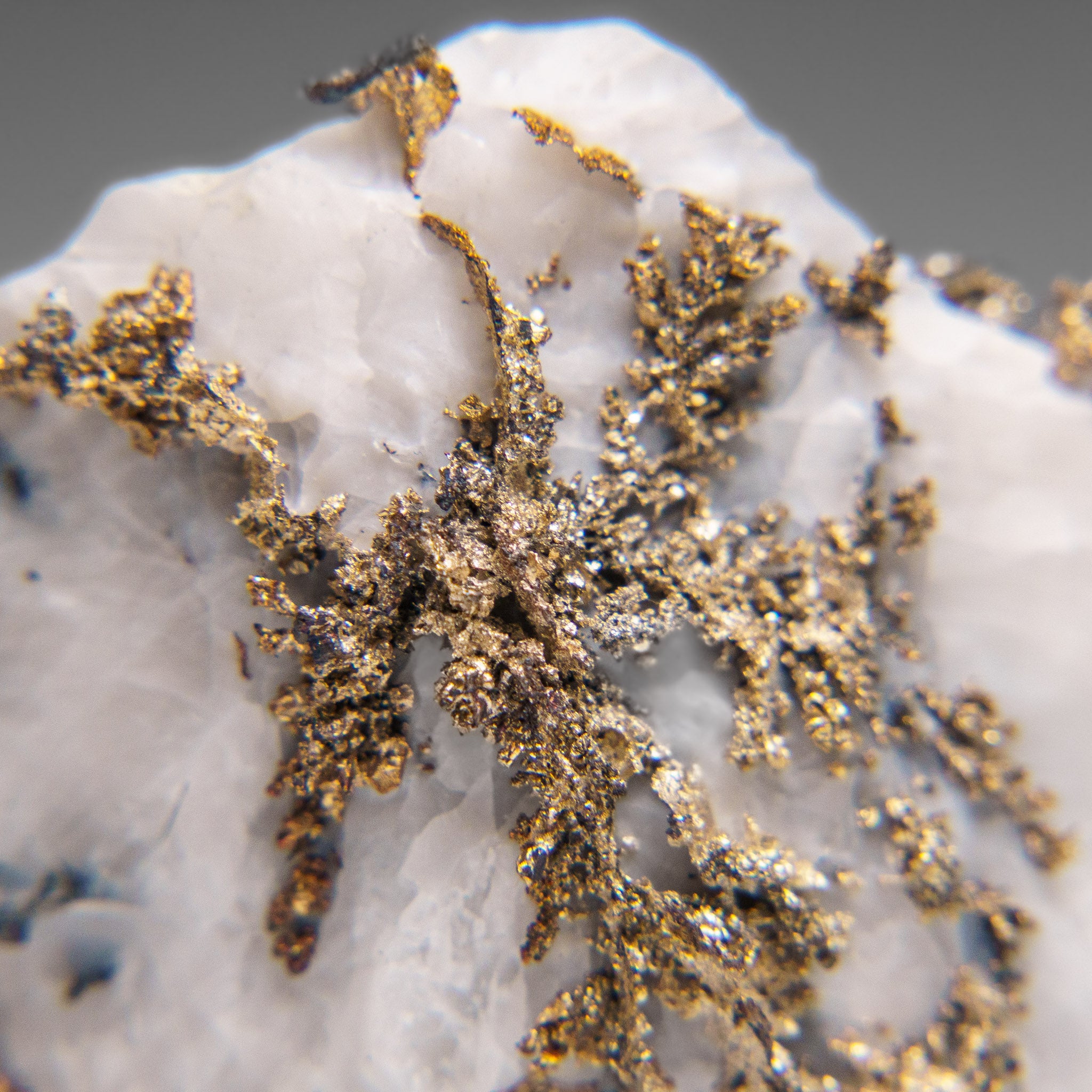 Native Silver on Calcite Crystal Cluster  Matrix From Bouismas Mine, Zagora, Morocco