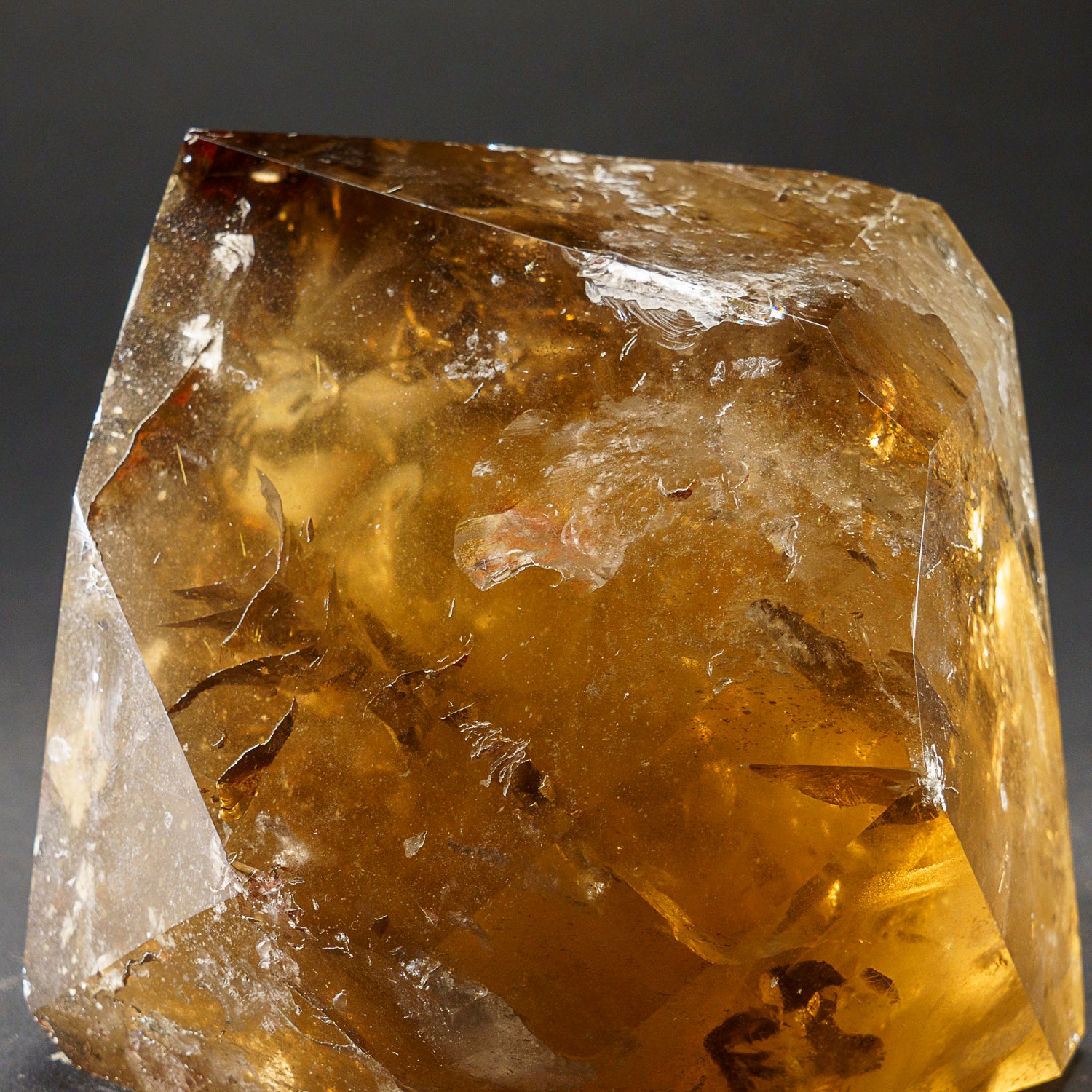 Genuine Large Smoky Quartz Crystal Point From Brazil (11 lbs)