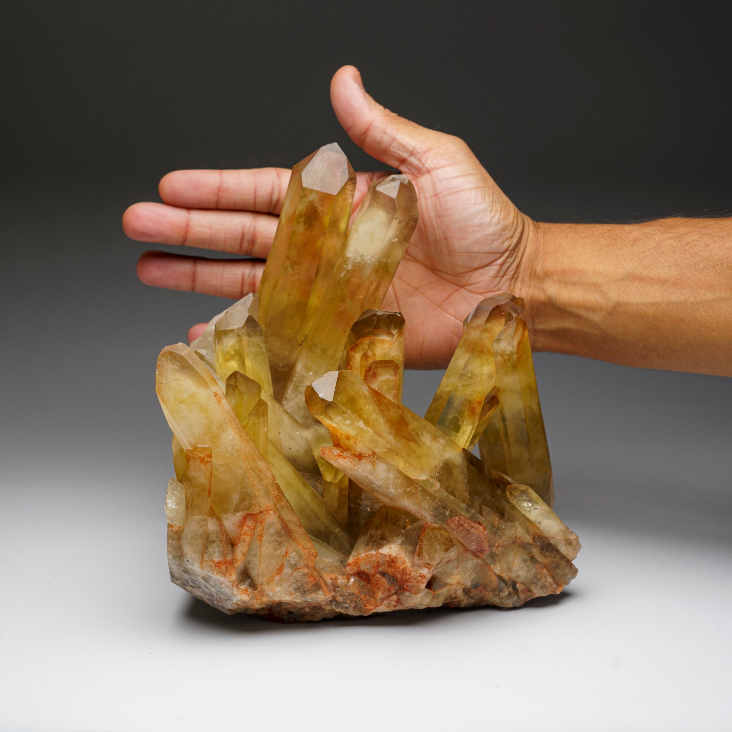 Quartz var. Citrine from Guilin, Guanxi Zhuang, China