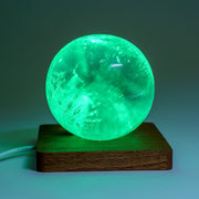 LED Wood Light Base/Stand for Crystals