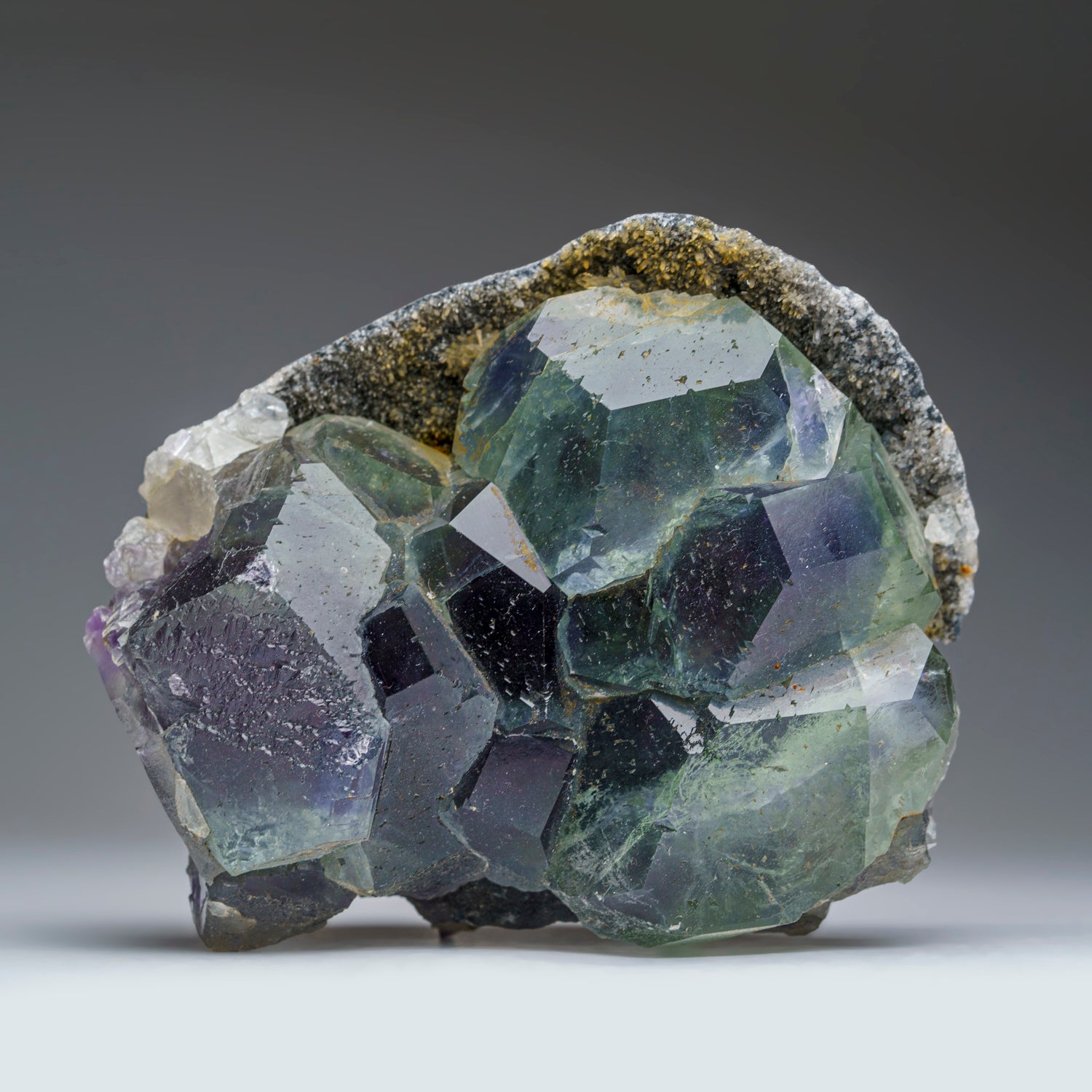 Blue Green Fluorite from Yaogangxian Mine, Nanling Mountains, Hunan Province, China