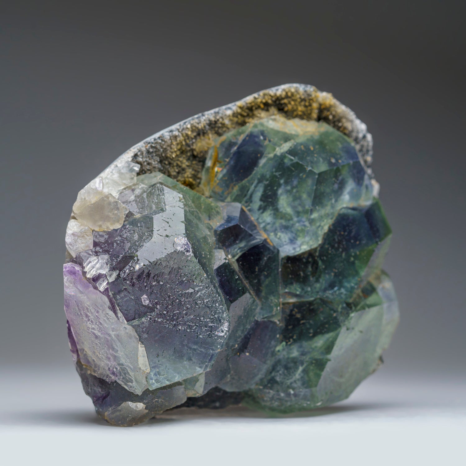 Blue Green Fluorite from Yaogangxian Mine, Nanling Mountains, Hunan Province, China