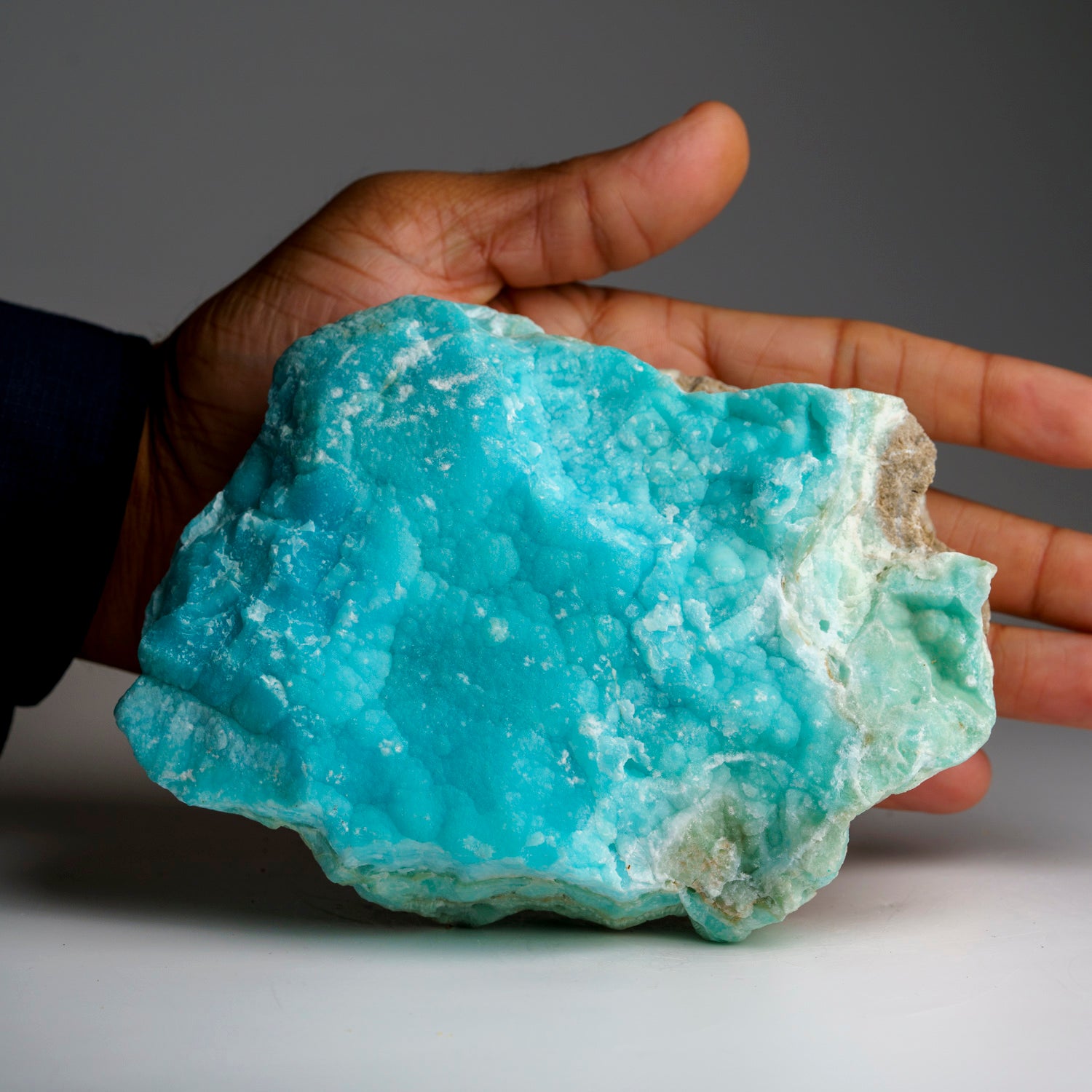 Botryoidal Hemimorphite From Wenshan Mine, Yunnan, China