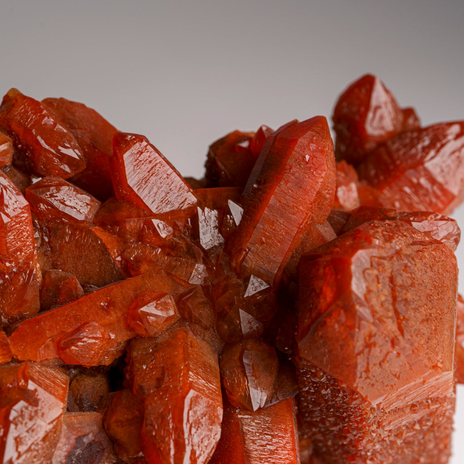 Red Quartz Hematite crystal cluster From Morocco (1.6 lbs)