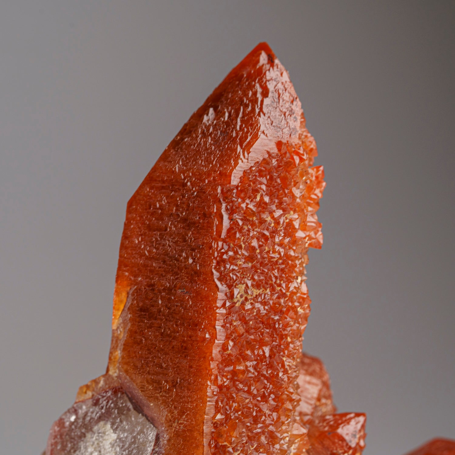 Red Quartz Hematite crystal cluster From Morocco (1.5 lbs)