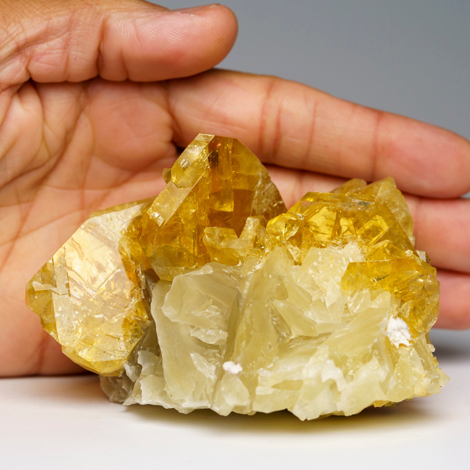 Golden Barite from Lushi, Henan Province, China (451.7 grams)