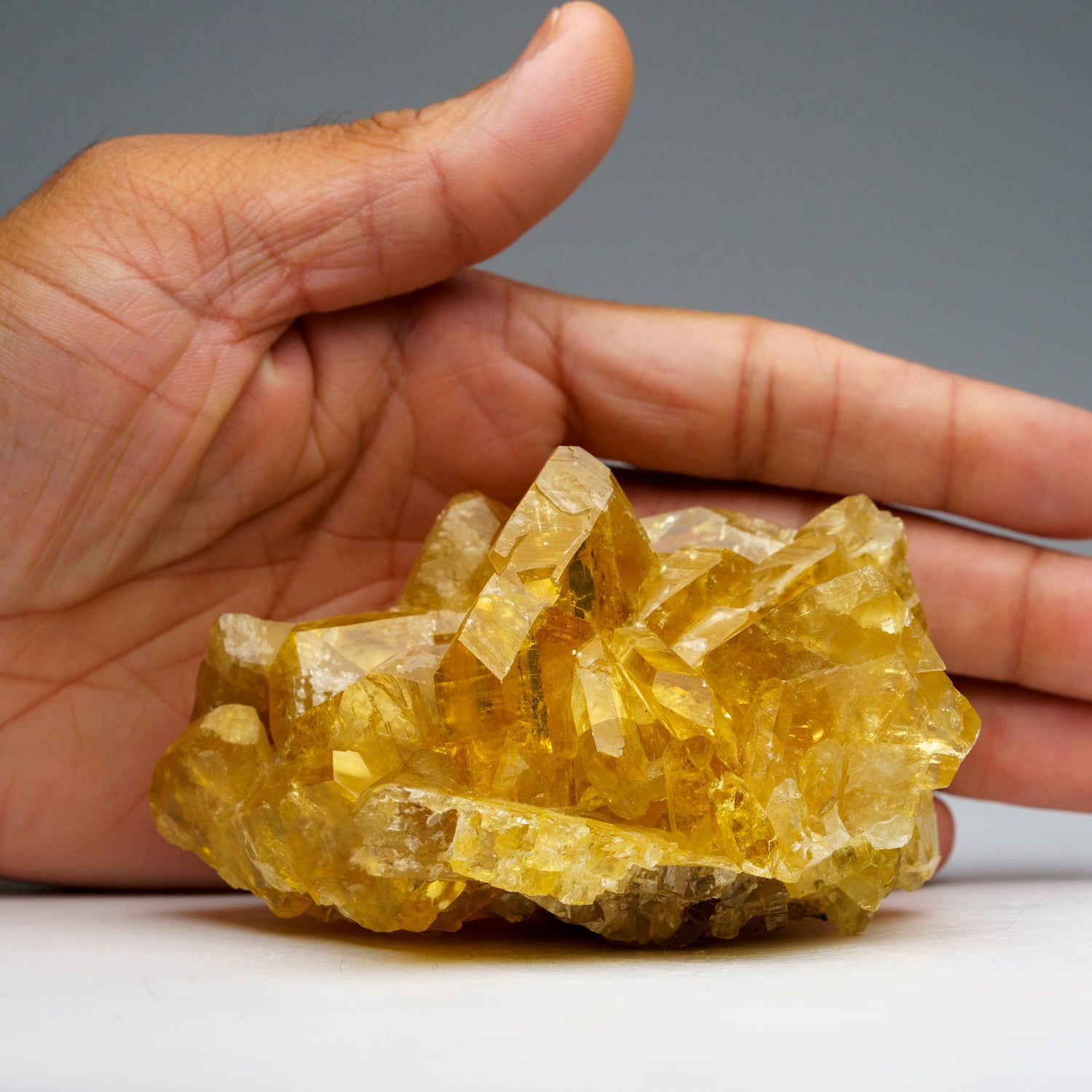 Golden Barite from Lushi, Henan Province, China (608.7 grams)