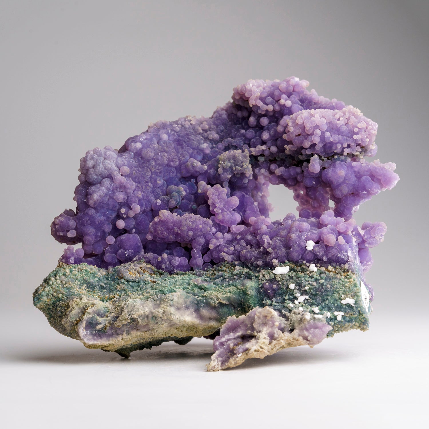 Quartz var. Grape Agate from near Pantai Manakarra, Mamuju, Sulawesi, Indonesia