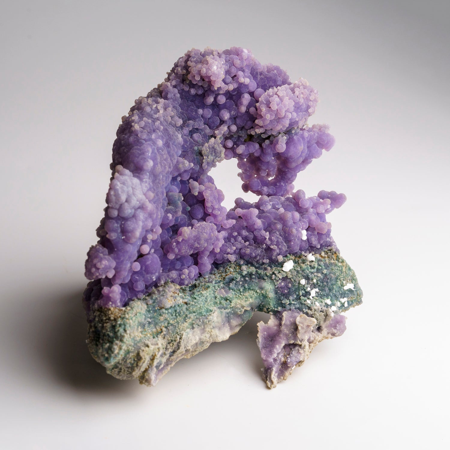 Quartz var. Grape Agate from near Pantai Manakarra, Mamuju, Sulawesi, Indonesia