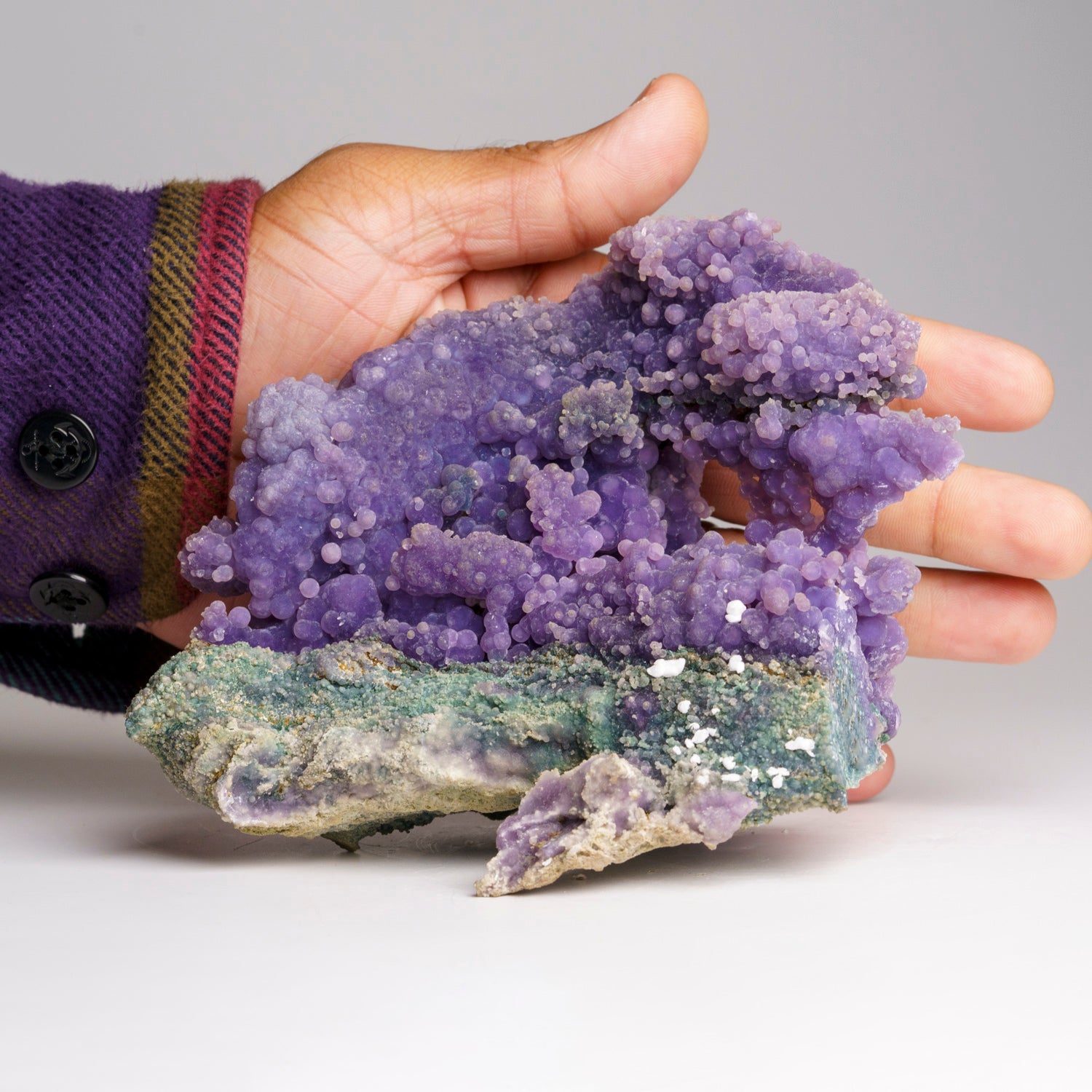 Quartz var. Grape Agate from near Pantai Manakarra, Mamuju, Sulawesi, Indonesia