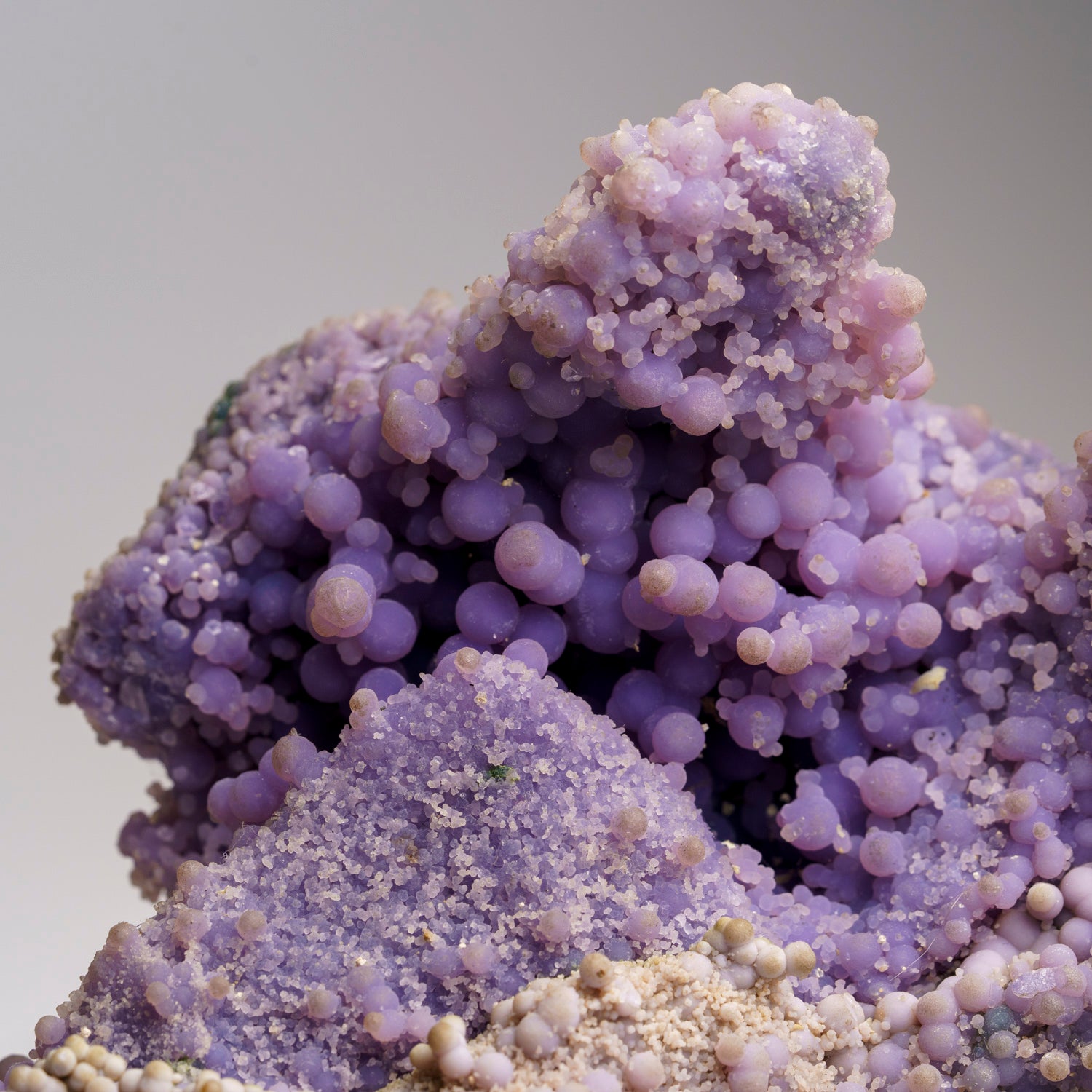 Quartz var. Grape Agate from near Pantai Manakarra, Mamuju, Sulawesi, Indonesia