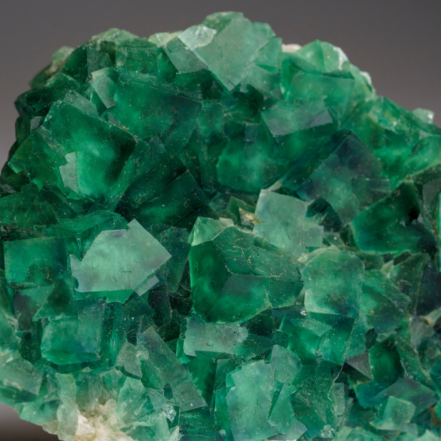 Green Fluorite and Calcite from Shanhua Pu Mine, Xianghualing, Hunan Province, China