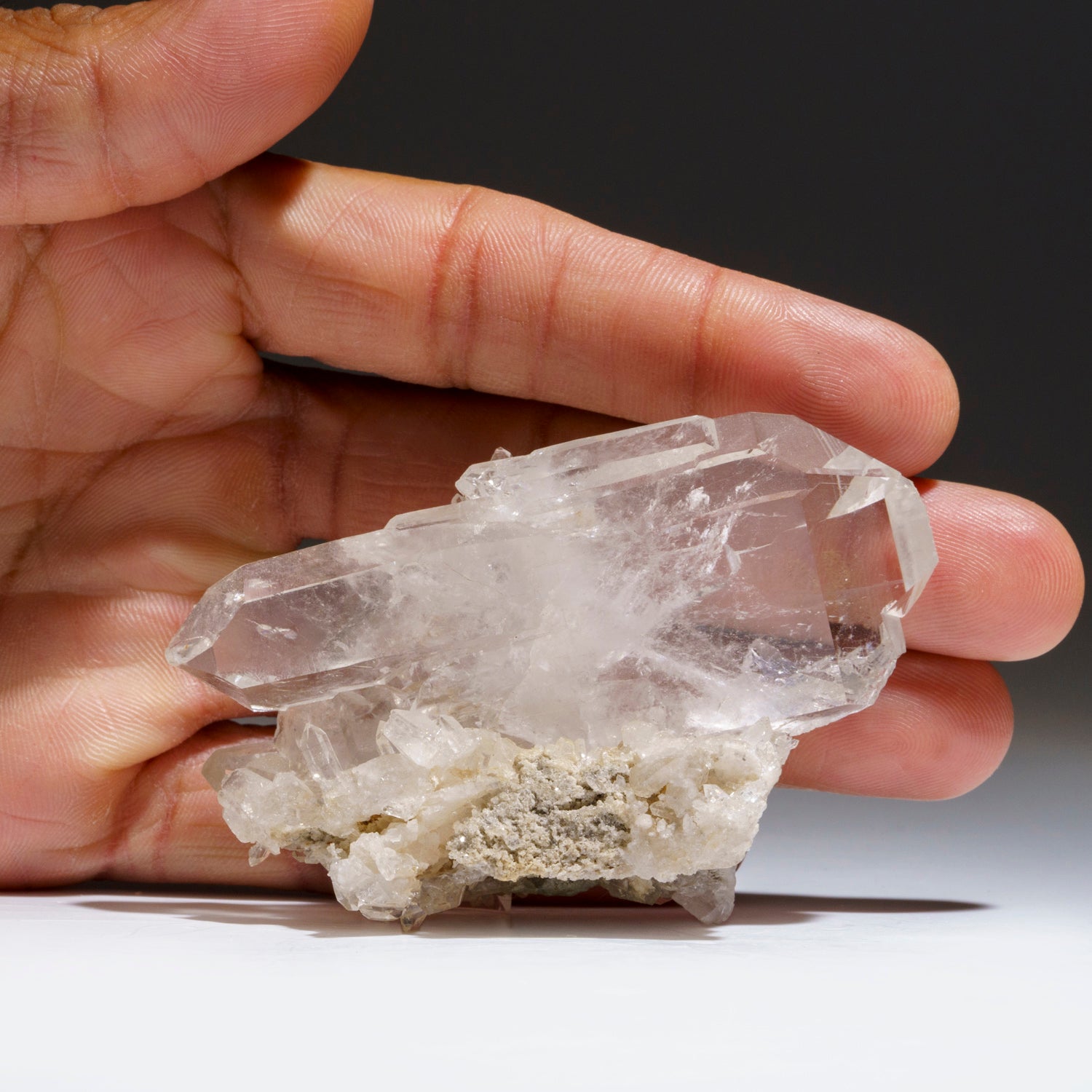 Quartz var. Gwindel from Dodo Mine, Polar Urals, Tyumenskaya Oblast', Russia