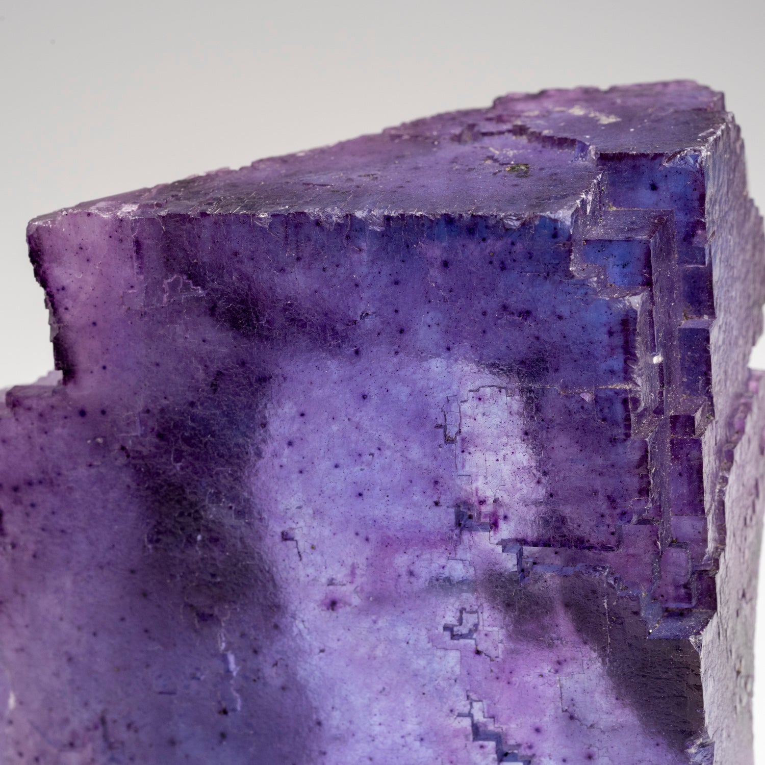 Purple Fluorite from Elmwood Mine, Carthage, Smith County, Tennessee