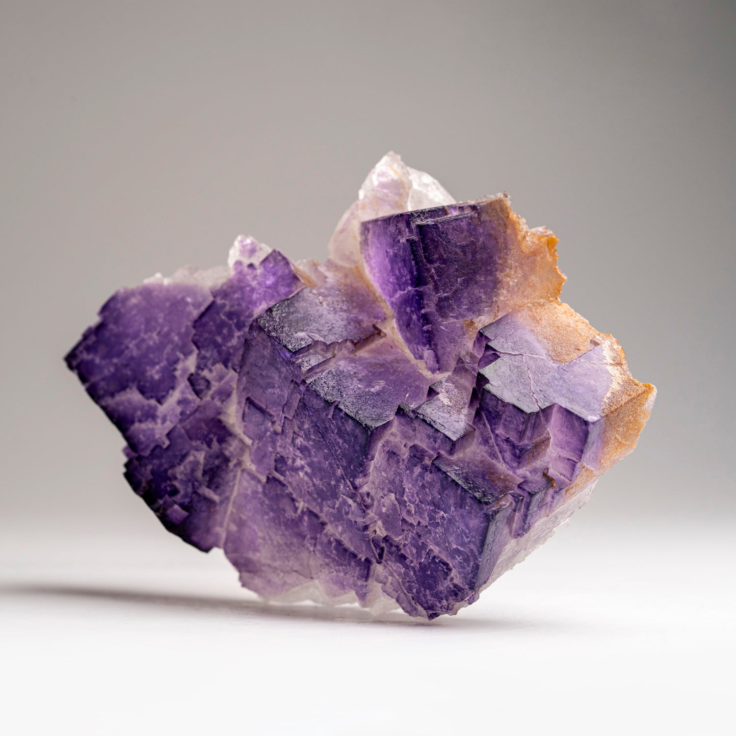 Purple Yellow Fluorite from Elmwood Mine, Carthage, Smith County, Tennessee