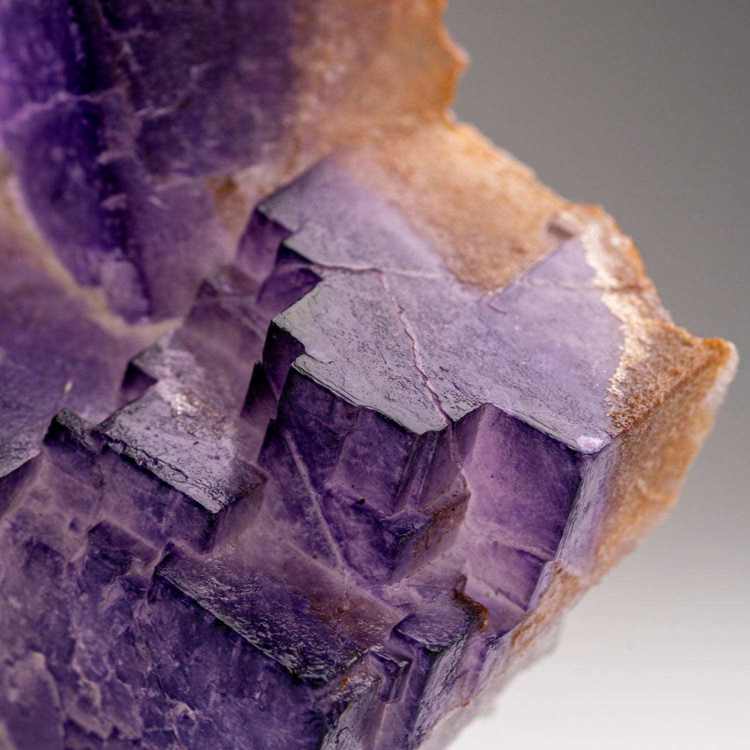 Purple Yellow Fluorite from Elmwood Mine, Carthage, Smith County, Tennessee