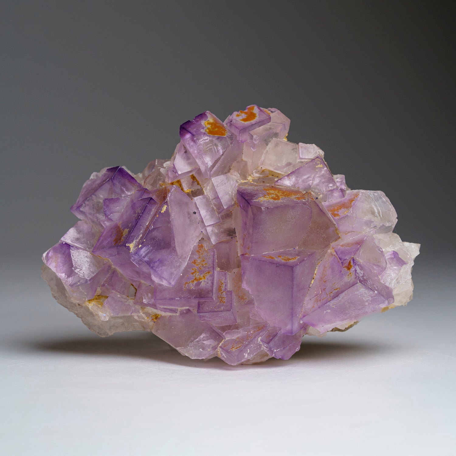 Purple Yellow Fluorite from Elmwood Mine, Carthage, Smith County, Tennessee