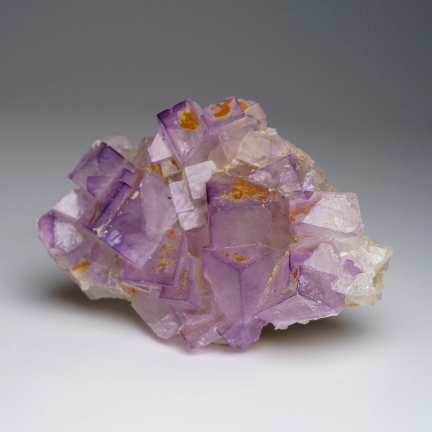 Purple Yellow Fluorite from Elmwood Mine, Carthage, Smith County, Tennessee