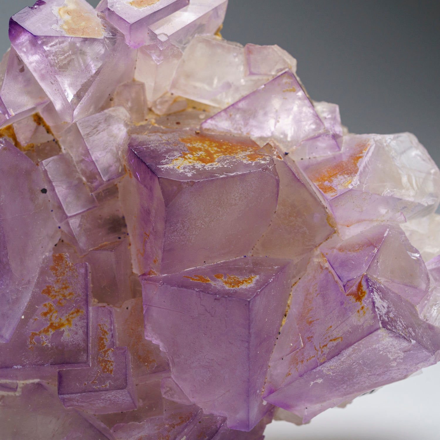 Purple Yellow Fluorite from Elmwood Mine, Carthage, Smith County, Tennessee