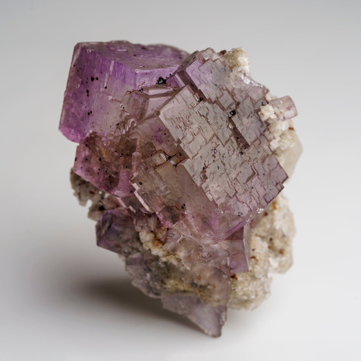 Purple Yellow Fluorite from Elmwood Mine, Carthage, Smith County, Tennessee