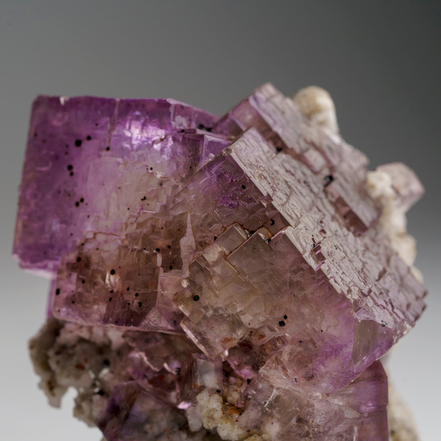 Purple Yellow Fluorite from Elmwood Mine, Carthage, Smith County, Tennessee