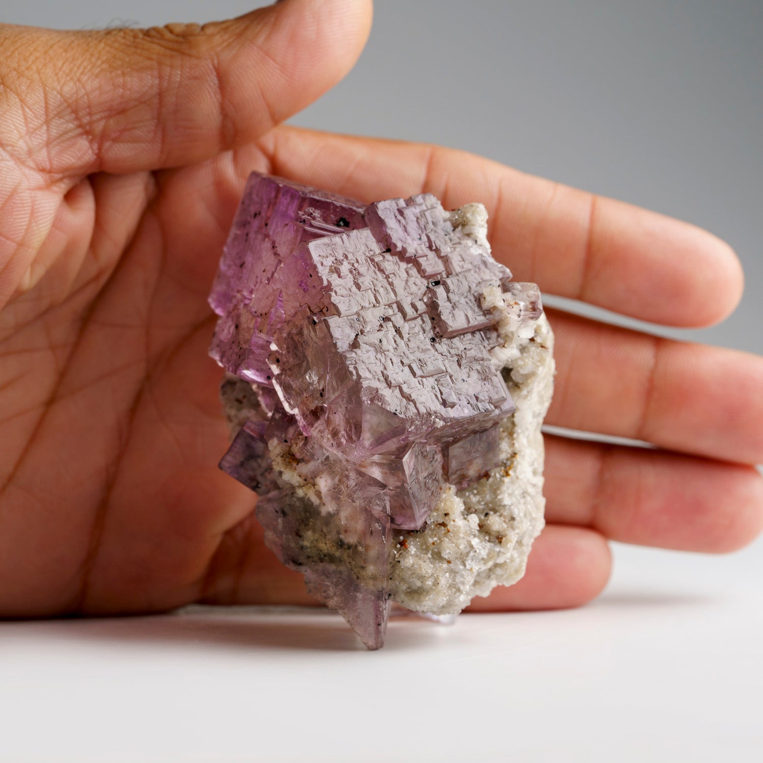 Purple Yellow Fluorite from Elmwood Mine, Carthage, Smith County, Tennessee