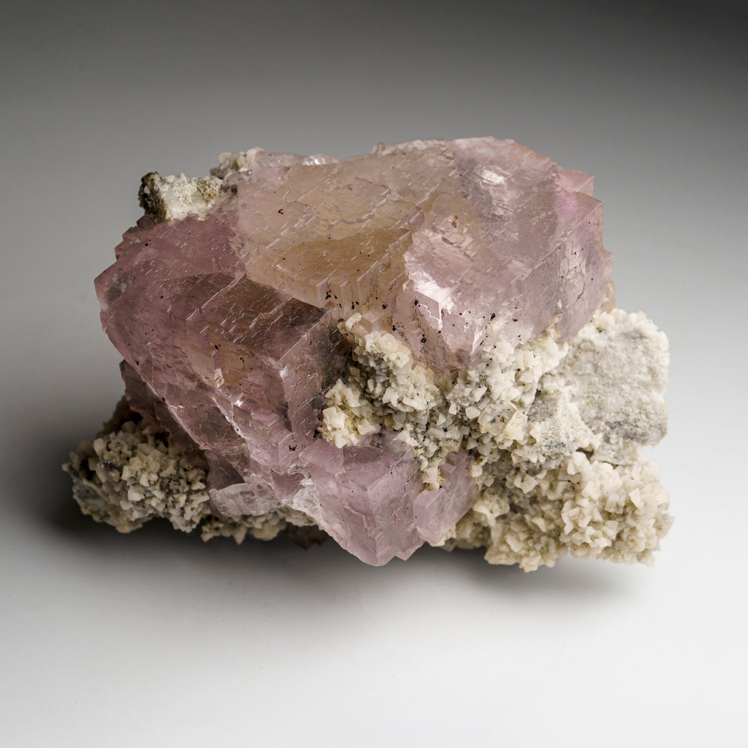 Purple Yellow Fluorite from Elmwood Mine, Carthage, Smith County, Tennessee