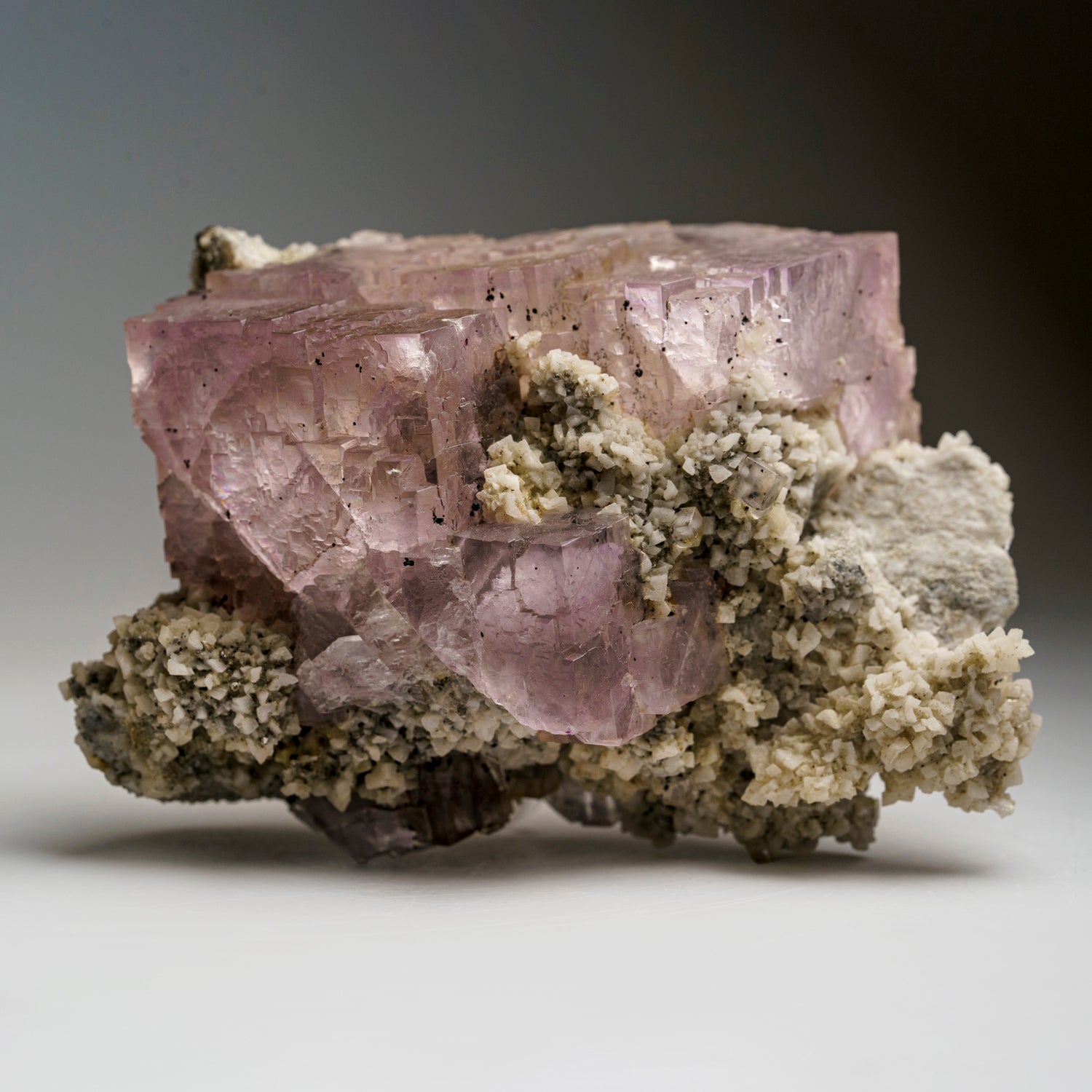 Purple Yellow Fluorite from Elmwood Mine, Carthage, Smith County, Tennessee