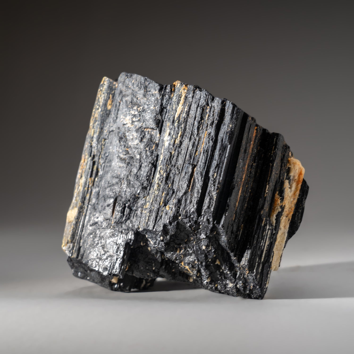 Genuine Black Tourmaline Crystal From Brazil (3.4 lbs)