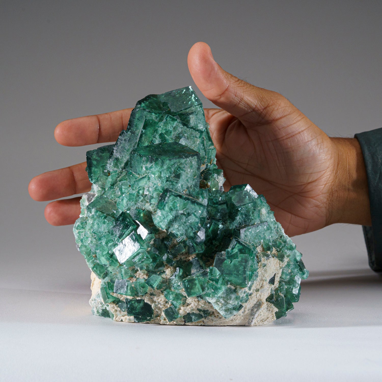 Genuine Green Fluorite from Namibia (5.1 lbs)