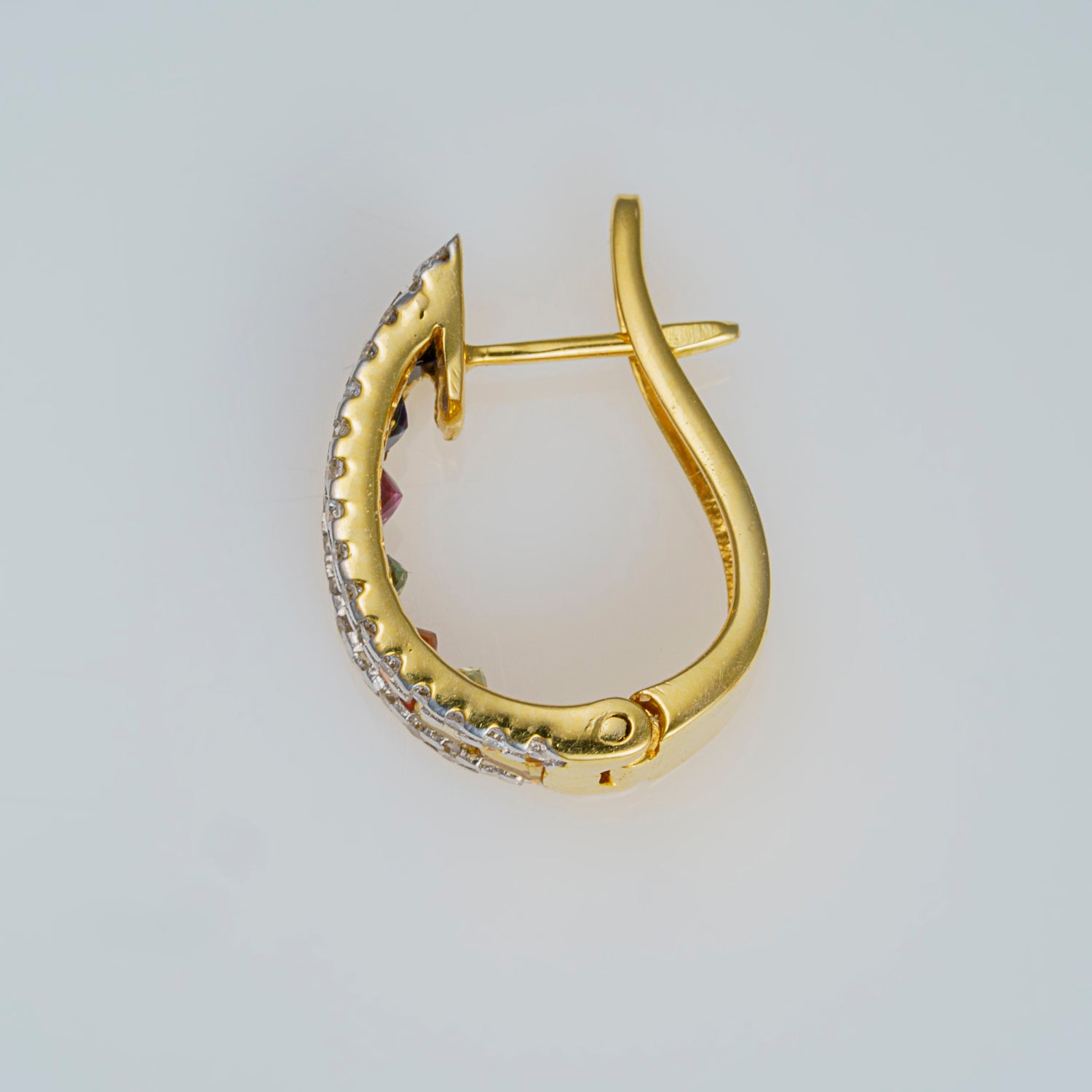 14k Yellow Gold Multi-Gemstone (3.05ct.) Earrings