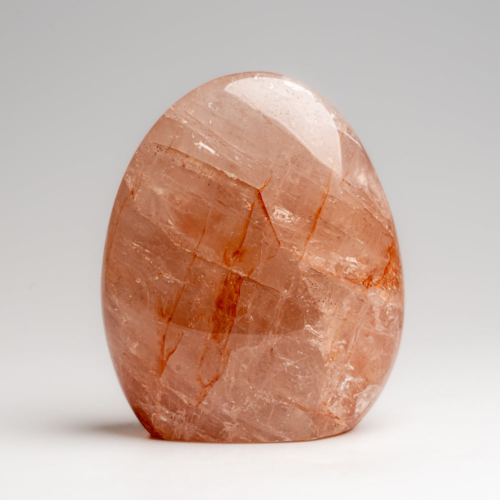 Genuine Polished Strawberry Quartz Freeform (1 lbs)