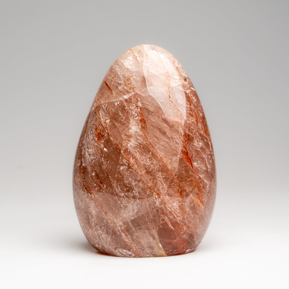 Genuine Polished Strawberry Quartz Freeform (1.3 lbs)