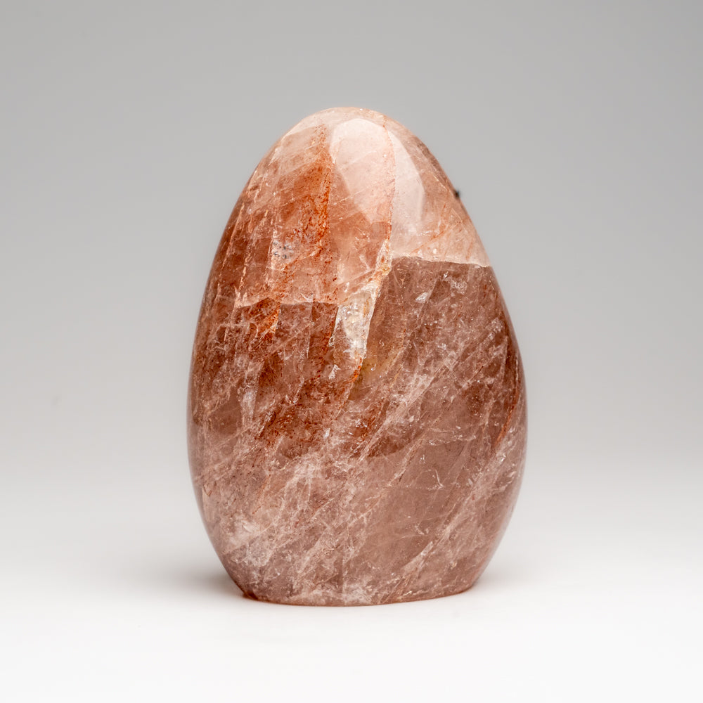 Genuine Polished Strawberry Quartz Freeform (1.3 lbs)