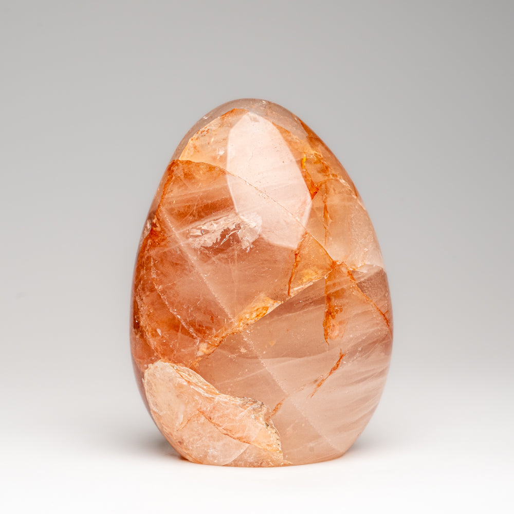 Genuine Polished Strawberry Quartz Freeform (1.6 lbs)