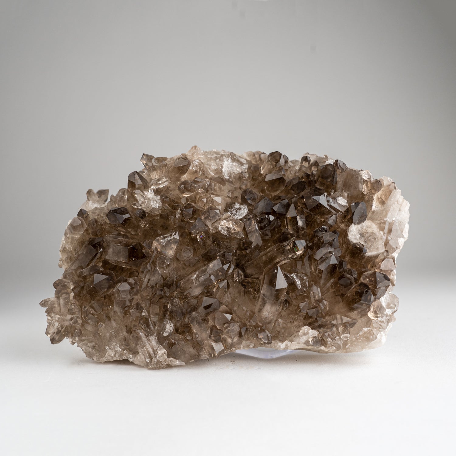 Genuine Smoky Quartz Crystal Cluster from Mina Gerais, Brazil (3.5 lbs)