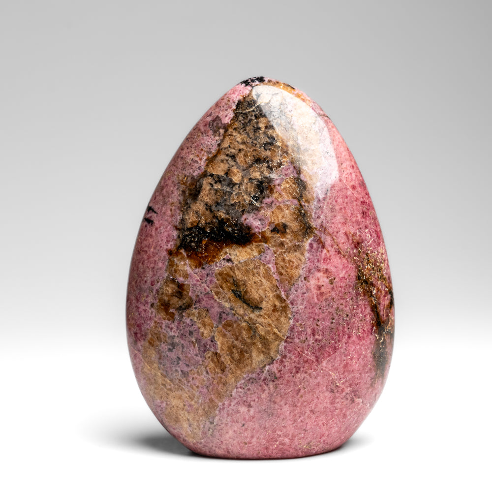 Polished Imperial Rhodonite Freeform from Madagascar (1.5 lbs)