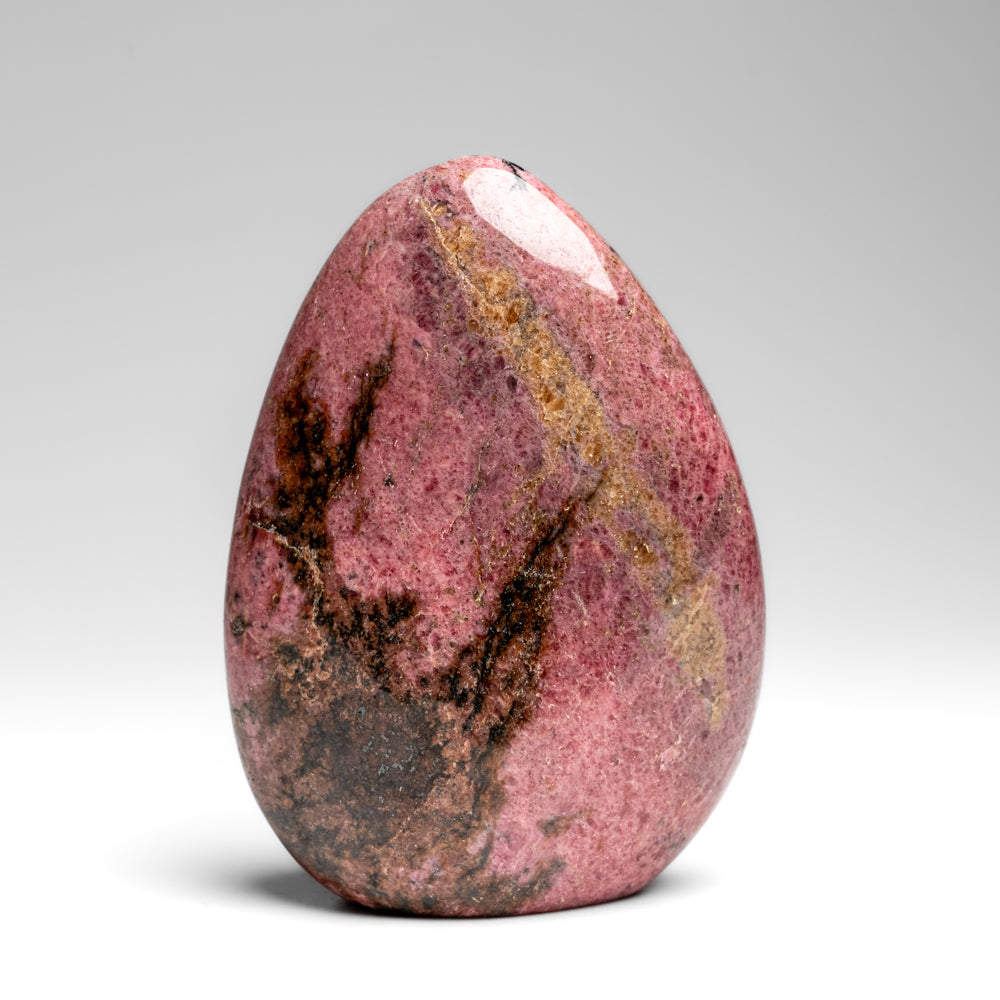 Polished Imperial Rhodonite Freeform from Madagascar (1.5 lbs)