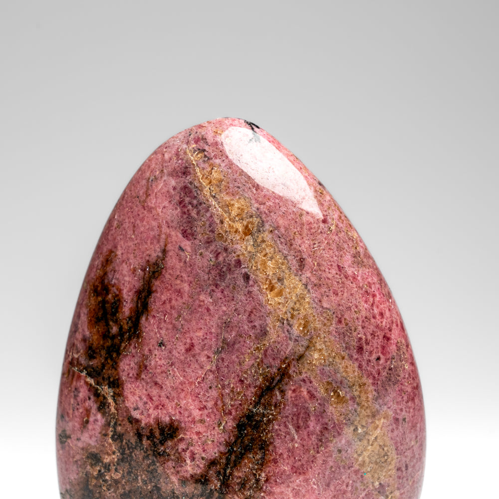 Polished Imperial Rhodonite Freeform from Madagascar (1.5 lbs)