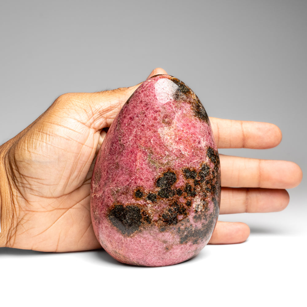 Polished Imperial Rhodonite Freeform from Madagascar (1.8 lbs)