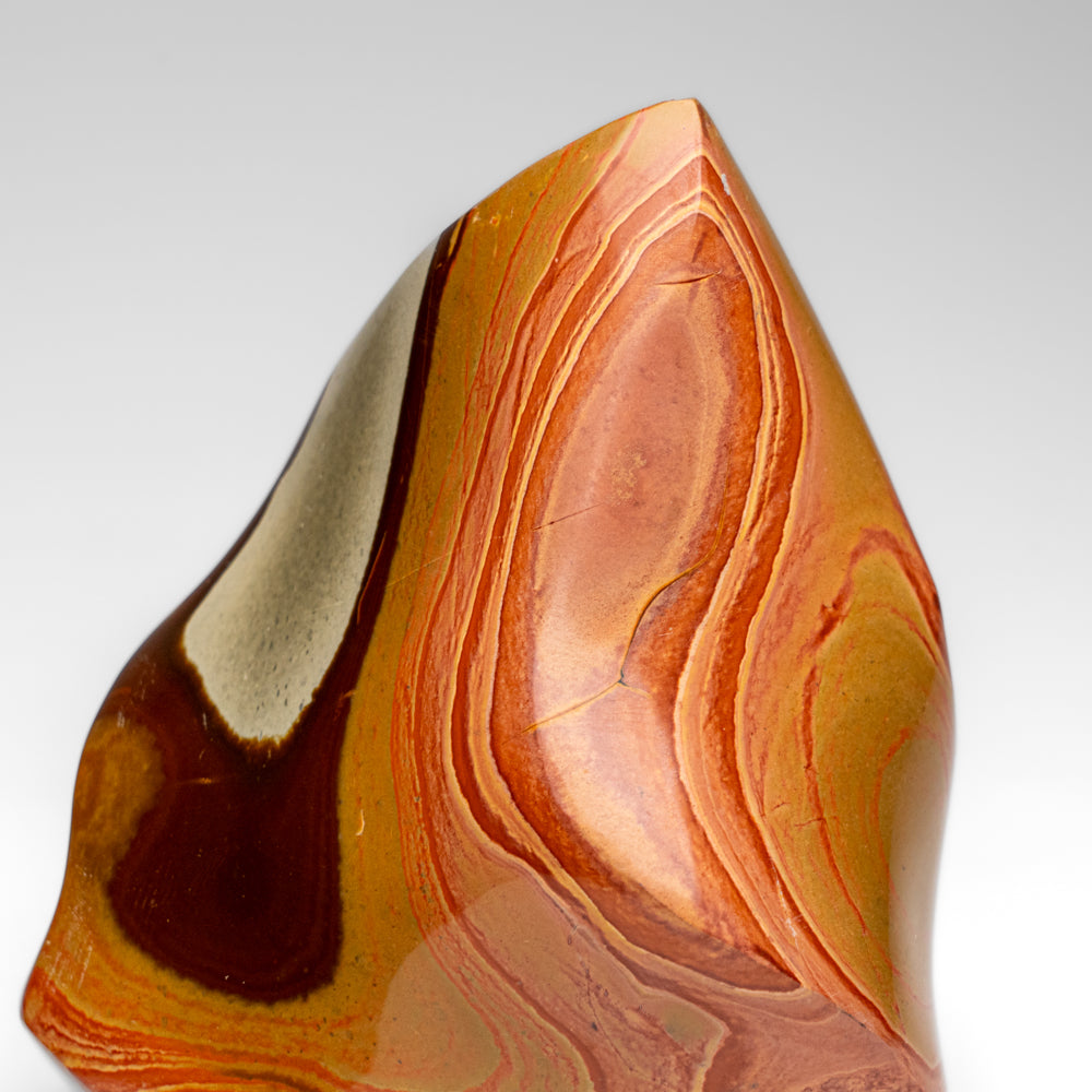 Genuine Polished Polychrome Jasper Flame Freeform (435 grams)