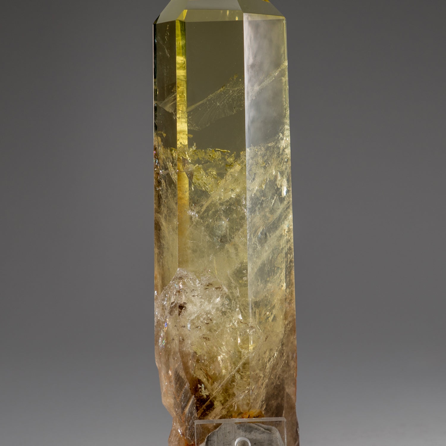 Genuine Museum Quality Citrine Crystal Point (2.4 lbs)